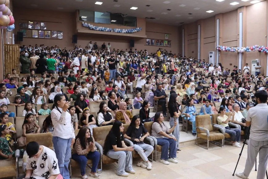 مهرجان الطفل العاشر شهد عروضاً فنية لمكونات المنطقة في يومه الثاني