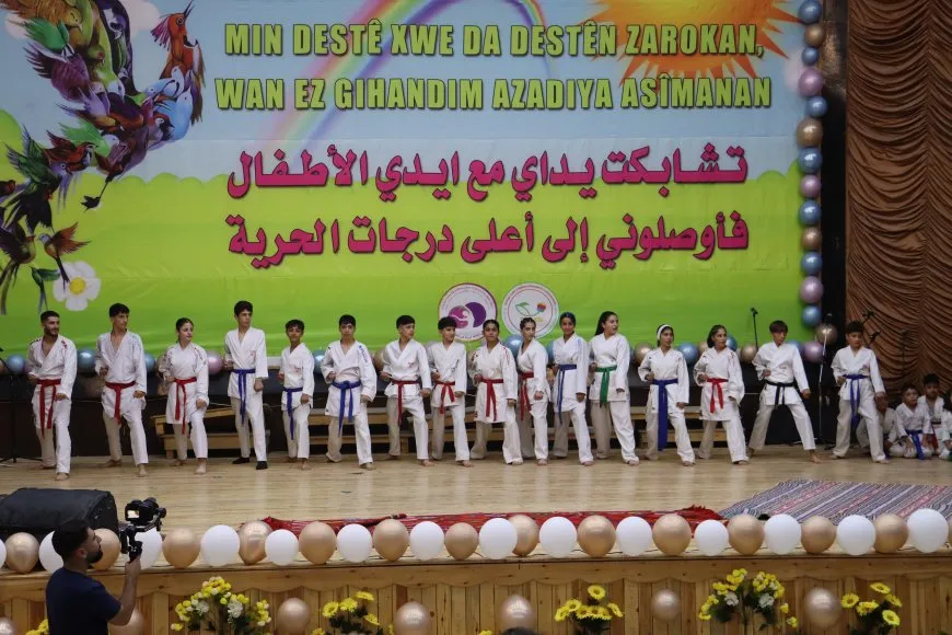 مهرجان الطفل العاشر شهد عروضاً فنية لمكونات المنطقة في يومه الثاني