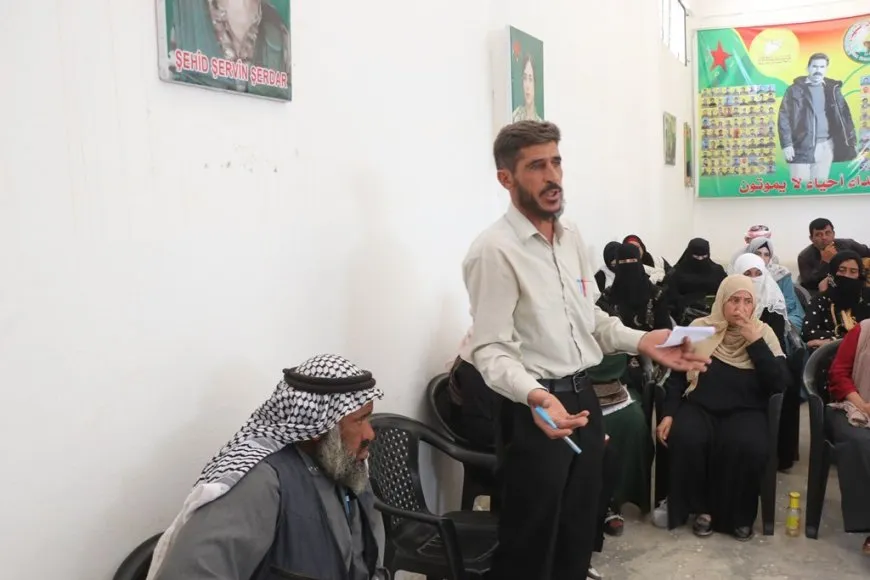 الرؤساء المشتركون لكومينات الشدادي يحملون مطالب الأهالي إلى اجتماع 