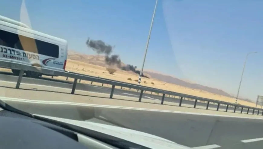 سقوط مسيّرة يمنيّة قرب مطار رامون جنوب إسرائيل