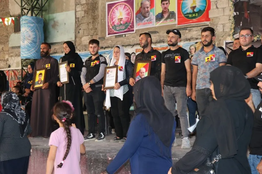 مراسم للشهيدين عبدين حمو وحمزة محمد في حلب