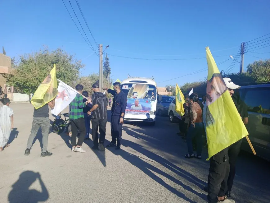 فعالية جوالة للشبيبة مطالبة بالحرية الجسدية للقائد عبدالله أوجلان