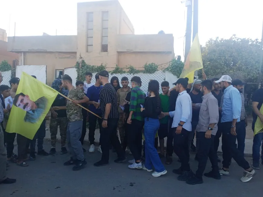 فعالية جوالة للشبيبة مطالبة بالحرية الجسدية للقائد عبدالله أوجلان