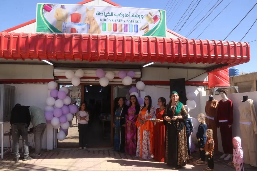 افتتاح ورشة "أماركي" للخياطة النسائية في عامودا