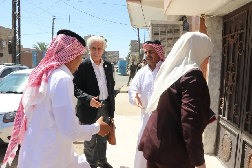 تسليم رسالة القائد لقبيلتي المحلّمية وبني ربيعة