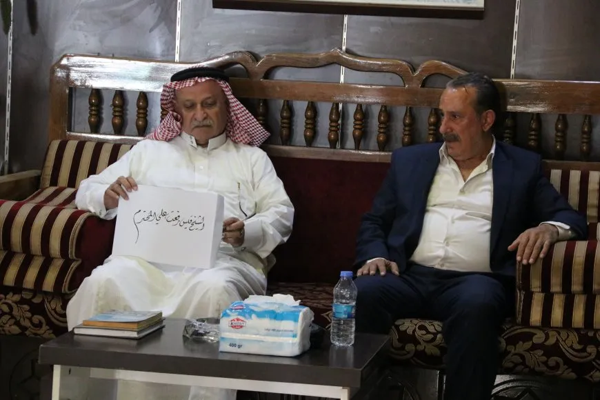 تسليم رسالة القائد لقبيلتي المحلّمية وبني ربيعة