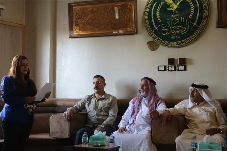 العشائر العربية في الحسكة تتسلم رسالة القائد عبد الله أوجلان