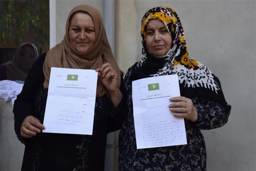 نساء 6 مدن في مقاطعة الجزيرة يوجهن رسائل للقائد عبد الله أوجلان