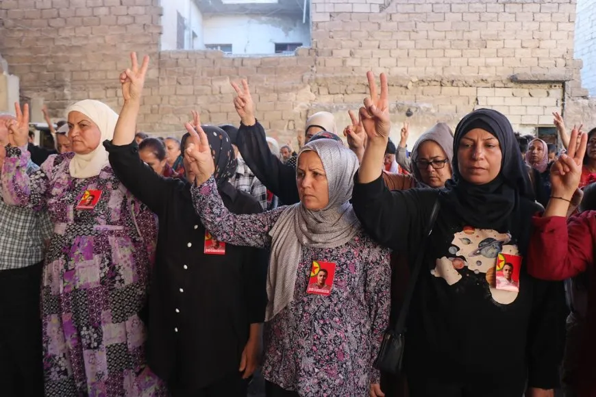 مراسم غيابية لشهيد قوات الدفاع الشعبي  كاركر مظلوم في حلب 