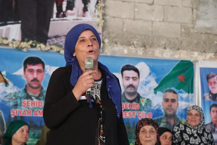 مراسم غيابية لشهيد قوات الدفاع الشعبي  كاركر مظلوم في حلب 