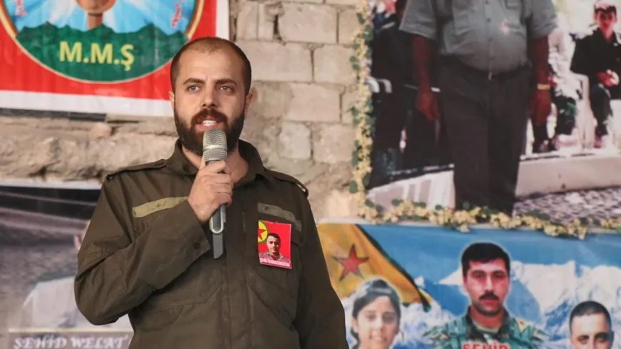 مراسم غيابية لشهيد قوات الدفاع الشعبي  كاركر مظلوم في حلب 