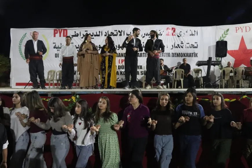 احتفالات واسعة بمناسبة مرور 22 عاماً على تأسيس حزب الاتحاد الديمقراطي