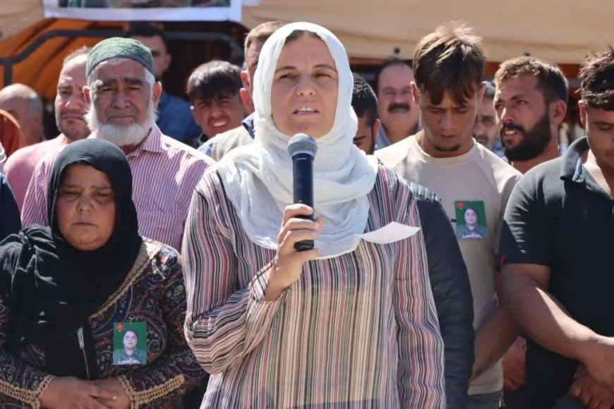مراسم غيابية لمقاتلة في وحدات حماية المرأة بمقاطعة الفرات