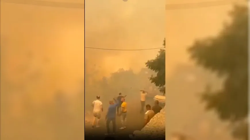 أهالي وادي النصارى يناشدون للتدخل الفوري لإخماد الحرائق