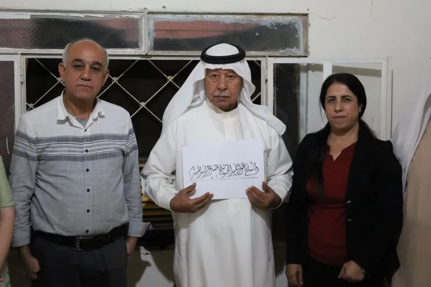 إيصال رسالة القائد عبد الله أوجلان إلى شيخ عشيرة الراشد 