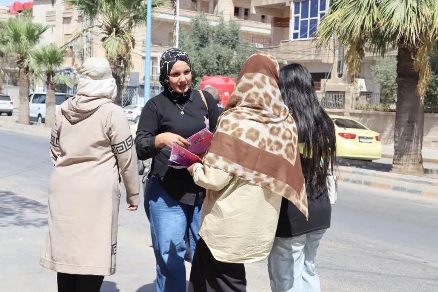 اتحادا المرأة والشابة الأرمنية يوزعان منشورات توعوية بمخاطر تزويج القاصرات