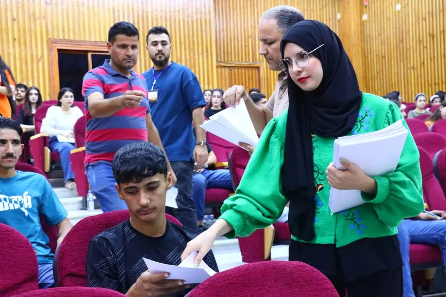 2320 طالباً وطالبة يتقدمون لامتحان القبول الجامعي