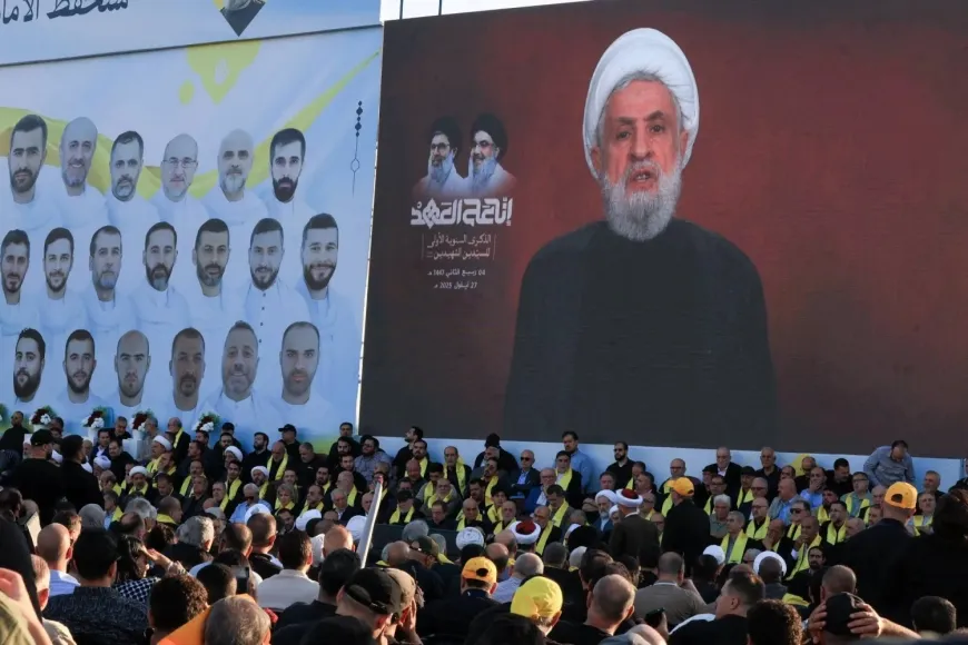 قاسم في ذكرى اغتيال نصر الله: لن نترك الساحات ولن نتخلى عن السلاح