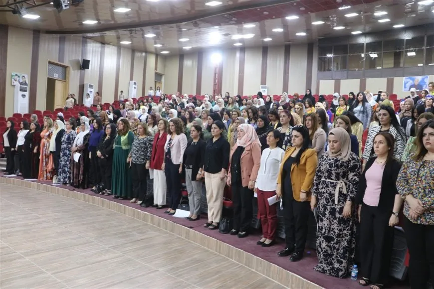 انعقاد الكونفرانس الثاني لمجلس المرأة باتحاد البلديات في شمال وشرق سوريا