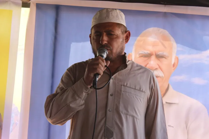 تقديم واجب العزاء لذوي مقاتل من قسد في جل آغا
