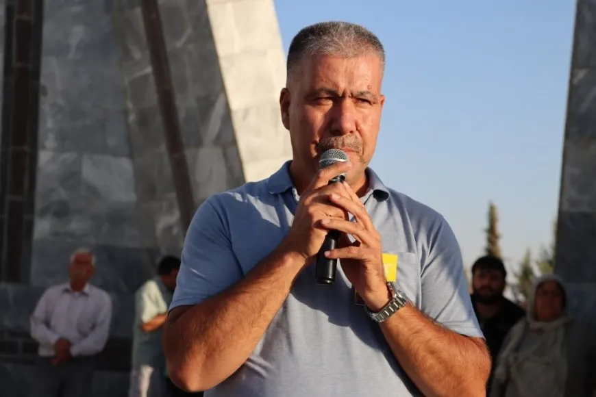 تشييع جثمان مقاتل من قسد في كوباني
