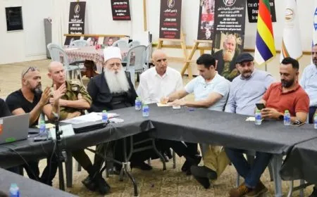 لقاء بين قيادات في الجيش الإسرائيلي وممثلي الطائفة الدرزية