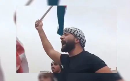 مظاهرة في دمشق ضد السعودية 