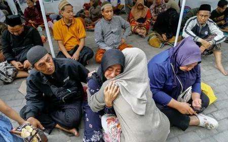 حصيلة انهيار مدرسة في إندونيسيا ترتفع إلى 14 قتيلاً