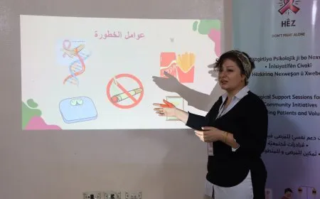 جلسة توعوية حول الكشف المبكر ودعم مصابات سرطان الثدي