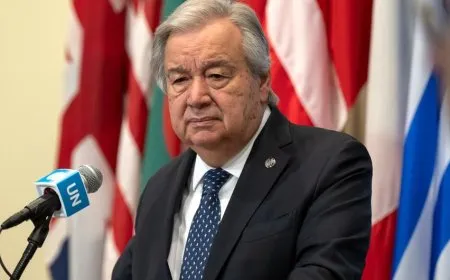 غوتيريش يدعو طرفي الصراع لوقف الحرب في غزة فوراً