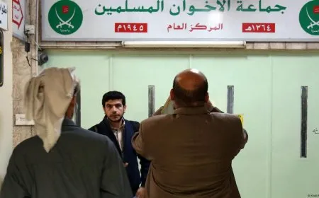 أحكام بالسجن حتى 15 عاماً على تسعة أردنيين في قضية مرتبطة بـ "الإخوان المسلمين"