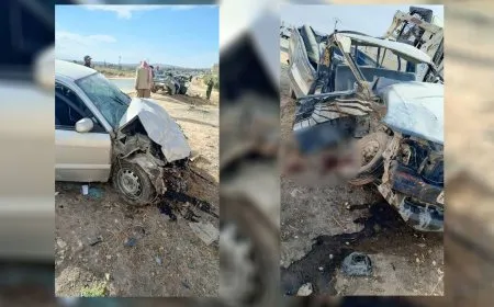 إصابة 6 أشخاص في حادث سير جنوب كوباني