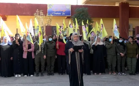 مجلس تجمّع نساء زنوبيا في مقاطعة دير الزور يطالب بالحرية الجسدية للقائد