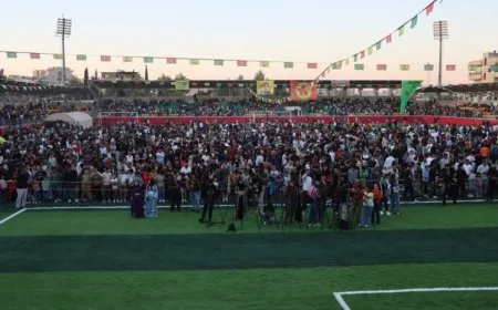 انطلاق فعاليات مهرجان الشهيد باور آكر السادس للثقافة والفن والرياضة في كوباني
