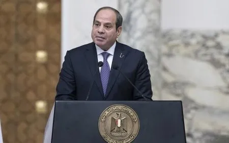 السيسي يعلن أن مصر ستستضيف مؤتمرا لإعادة الإعمار والتنمية في غزة