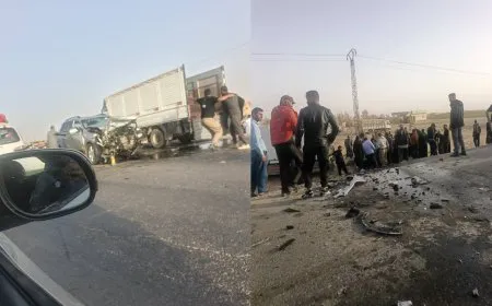 وفاة وإصابة عدد من أساتذة جامعة الفرات في حادث سير  