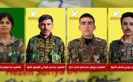 قسد تكشف عن سجل 3 من مقاتليها ومقاتلة من YPJ