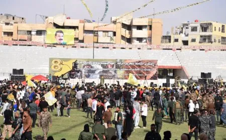الرقة تحيي الذكرى الثامنة للتحرير بشعار "عهد متجدد بالأمان والكرامة"