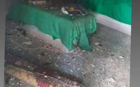 مجهولون يحرقون مقاماً دينياً في ريف طرطوس