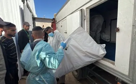 صحة غزة تتسلّم 30 جثماناً من إسرائيل