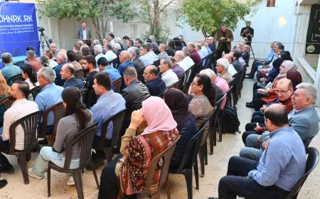 استذكار الشاعر جكرخوين في مدينة قامشلو