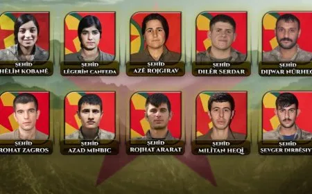 HPG تكشف سجلات مقاتلين ومقاتلات بينهم شهداء من إقليم شمال وشرق سوريا