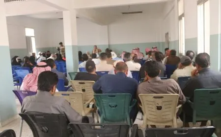 اجتماع جماهيري لشرح الوضع السياسي والاستماع لمطالب الأهالي في دير الزور