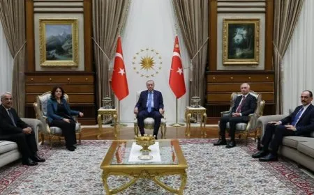 وفد إمرالي بعد لقاء أردوغان: توصلنا إلى رأي مشترك