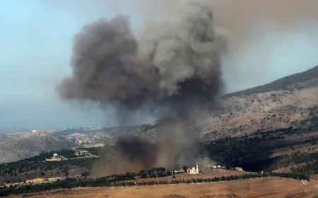 مقتل شخص وإصابة آخر في قصف إسرائيلي على جنوب لبنان
