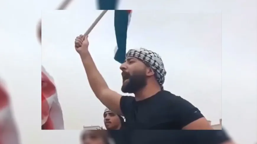 مظاهرة في دمشق ضد السعودية 