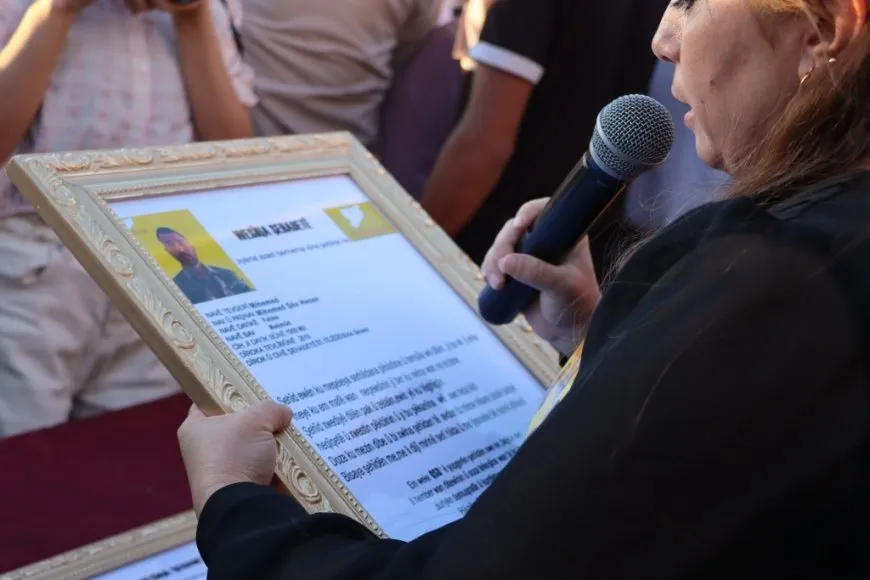 تشييع جثماني شهيدين واستذكار شهيد في مزار الشهيدة دجلة في كوباني