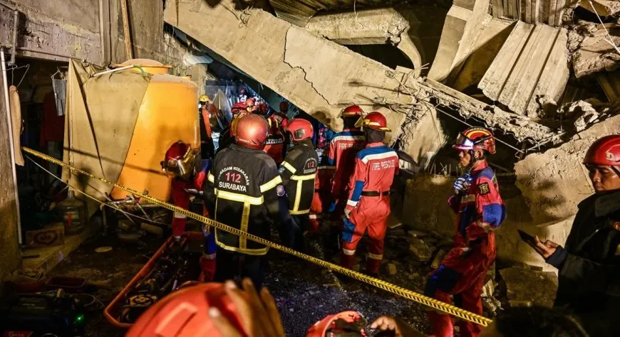 ارتفاع حصيلة انهيار مدرسة في إندونيسيا إلى 8 قتلى