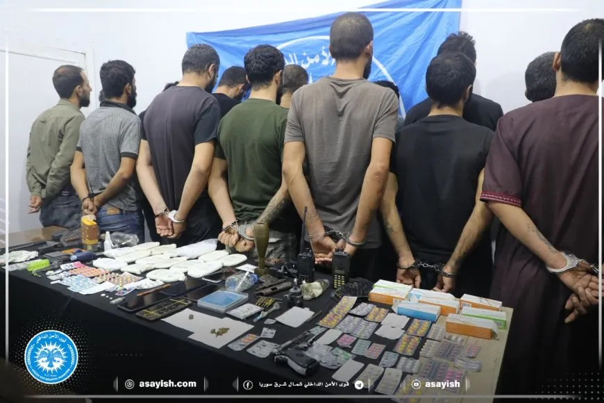 القبض على شبكة ترويج للمخدرات في قامشلو