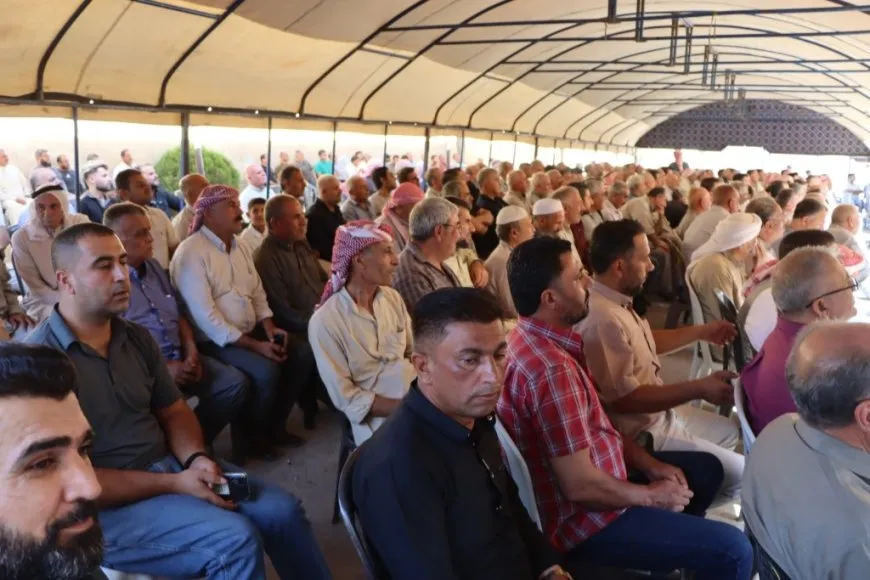 عقد صلح بين عائلتين في مقاطعة الفرات